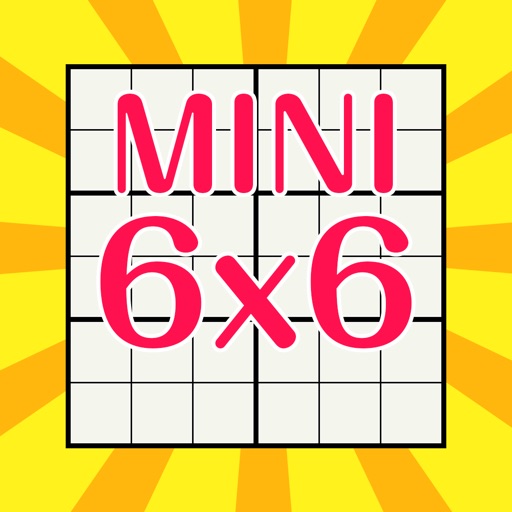 6x6 mini Sudoku Puzzle Icon