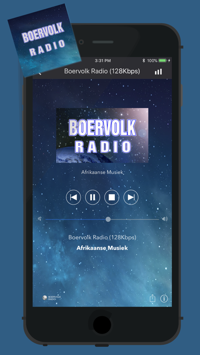 Boervolk Radio screenshot 2