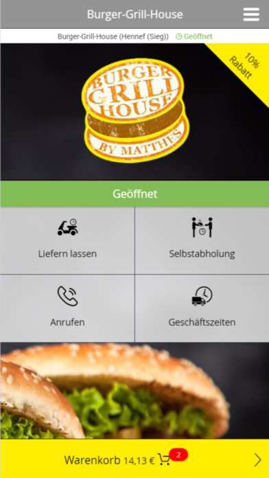 Screenshot #1 pour Burger-Grill-House
