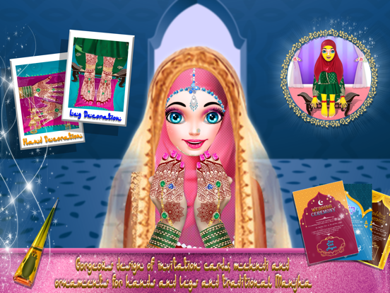 Hijab Wedding Girl Rituals iPad screenshot