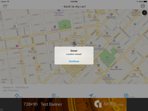Screenshot #5 pour Retrouver ma voiture!