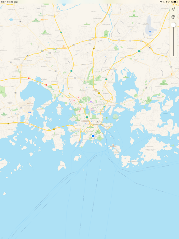 Awesomap iPad screenshot 4 - Navigation app