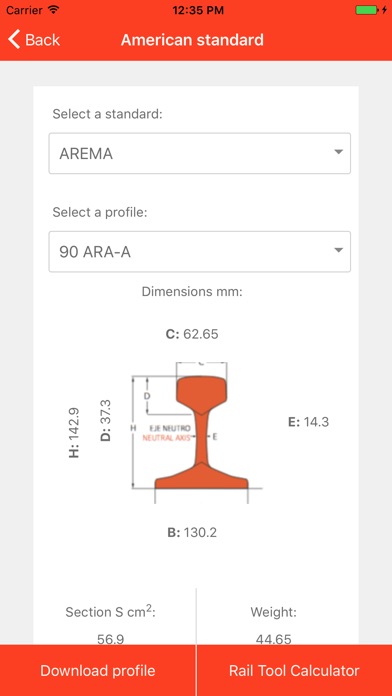 ArcelorMittal Rail Tool screenshot 3