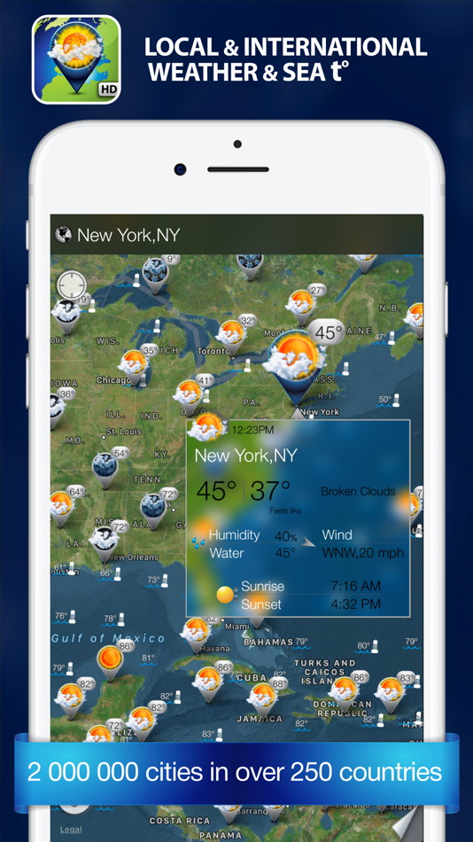 Weather Travel Map - 1.2 - (iOS)