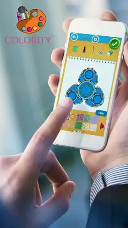 Game screenshot Фиджет Спиннер Игры Раскраски mod apk