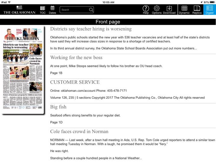 The Oklahoman Print Replica screenshot-3