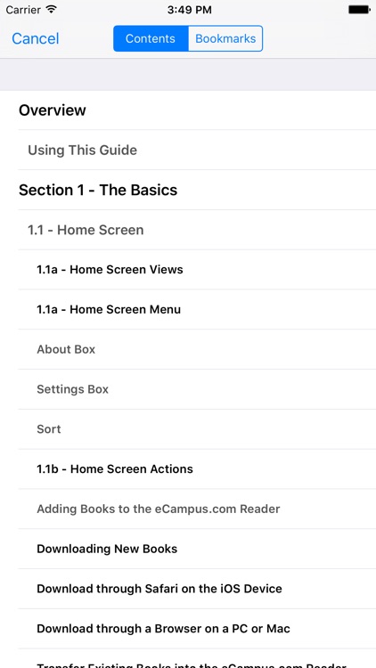 eCampus.com Reader screenshot-3