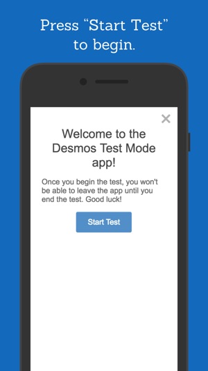 Desmos Test Mode