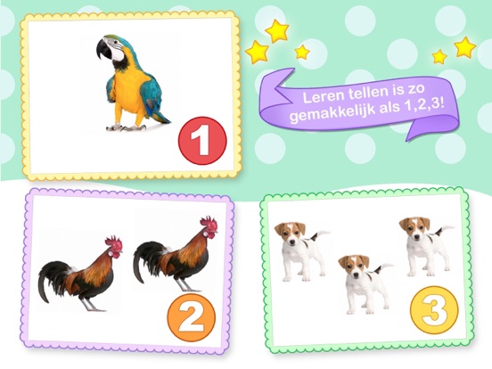 Tellen voor Peuters 123 iPad app afbeelding 2