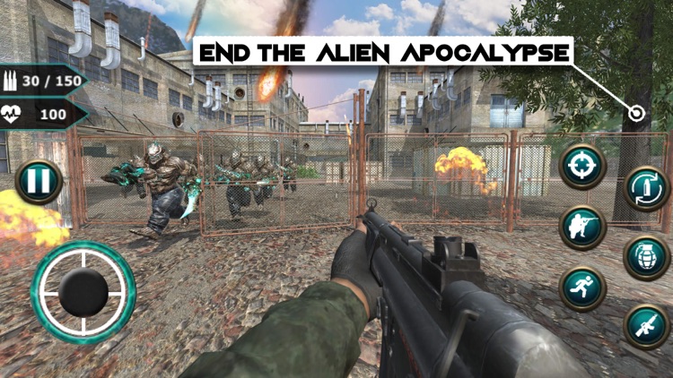 Alien Attack: FPS Shooter Game screenshot-4