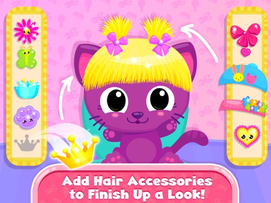 Cute & Tiny Hair Salon iPad screenshot
