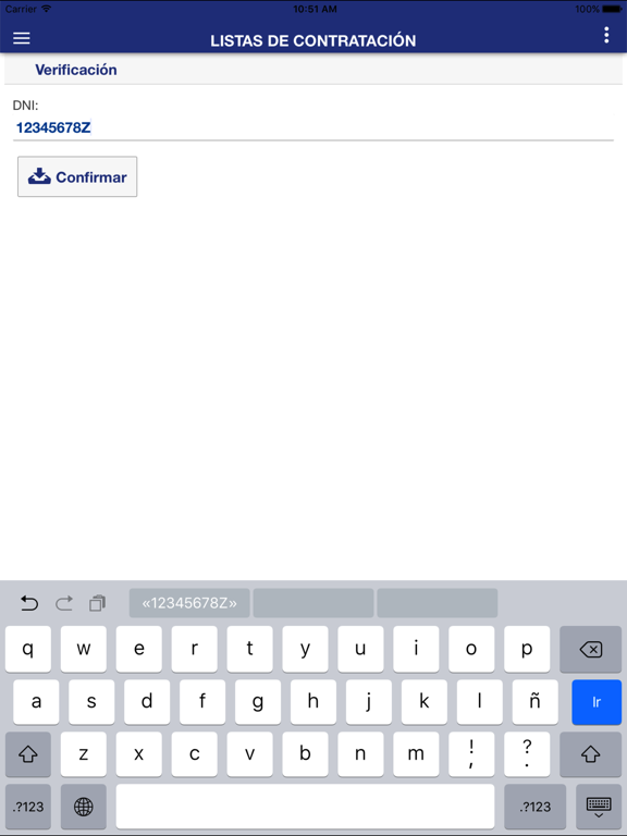 Screenshot #4 pour Listas de Contratación