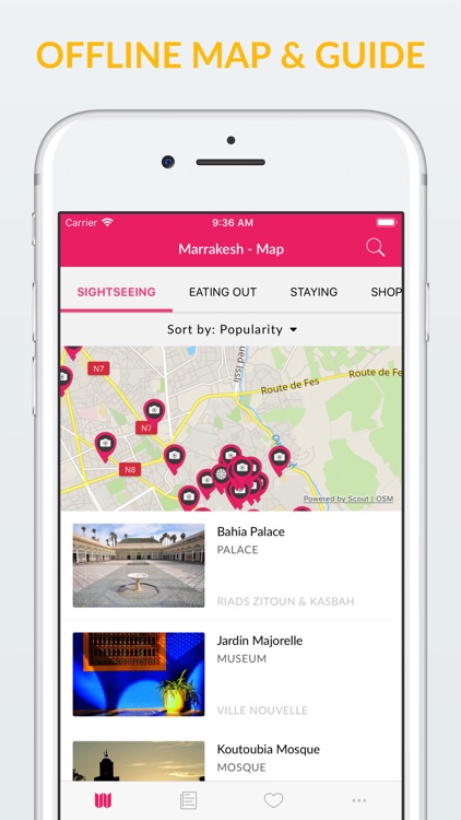 Marrakesh Offline Map & Guide