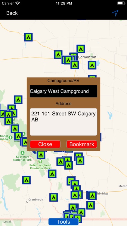 Alberta Campgrounds & RV's