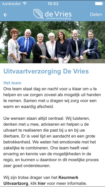 Uitvaartverzorging De Vries