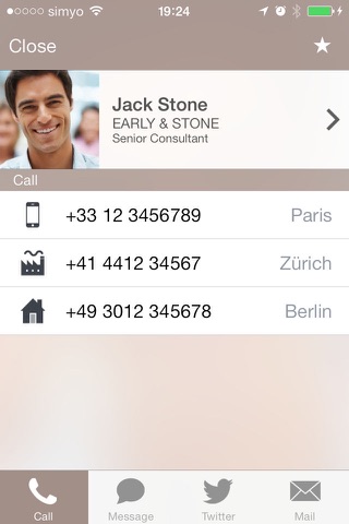 phonetrait address book screenshot 3