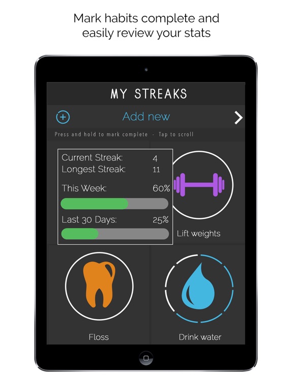 Screenshot #6 pour Goal Tracker- Productivity App