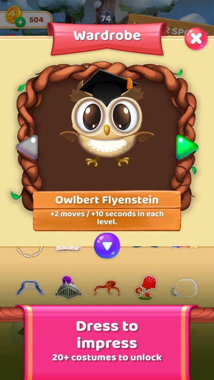 Owls and Vowels: Word Game screenshot-4