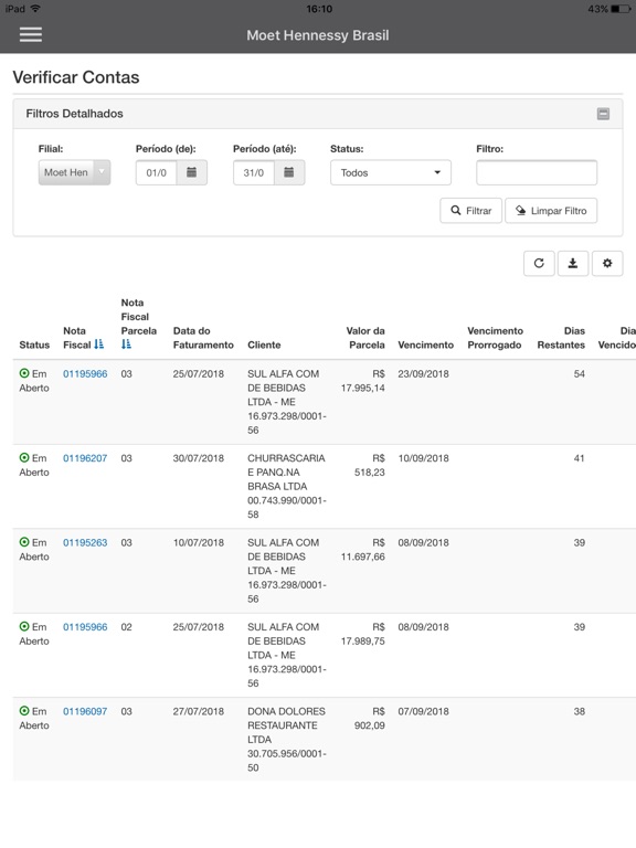 iPad Image of WebSales