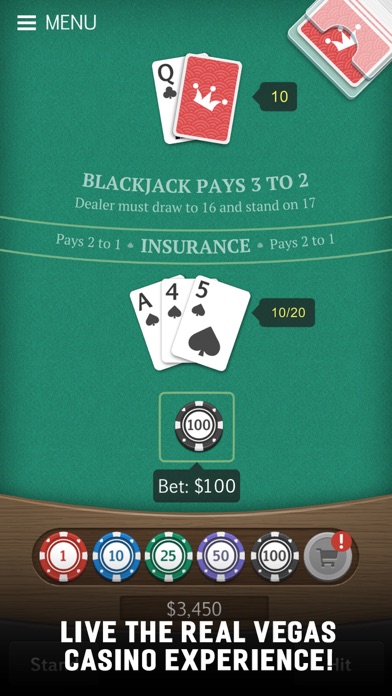 Screenshot #1 pour Royal Blackjack Casino 21