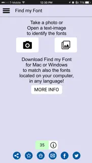 How to cancel & delete find my font 1