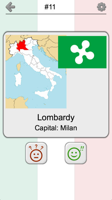 Italian Regions - Italy Quiz Screenshot