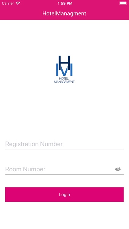 Hotel Management Application