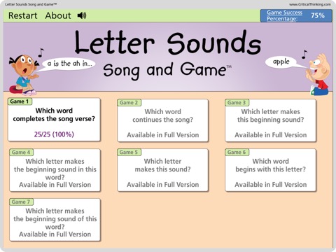 Letter Sounds Song & Game Liteのおすすめ画像5