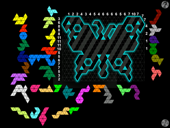 Screenshot #4 pour Puzzle Grid Triangles