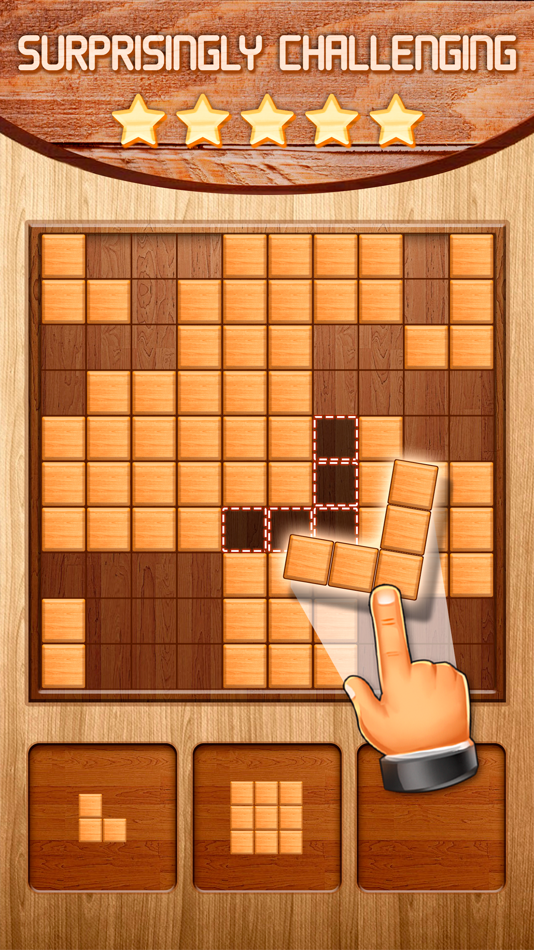 #3. Wood Block Puzzle Plus (iOS) Podle: Conafox