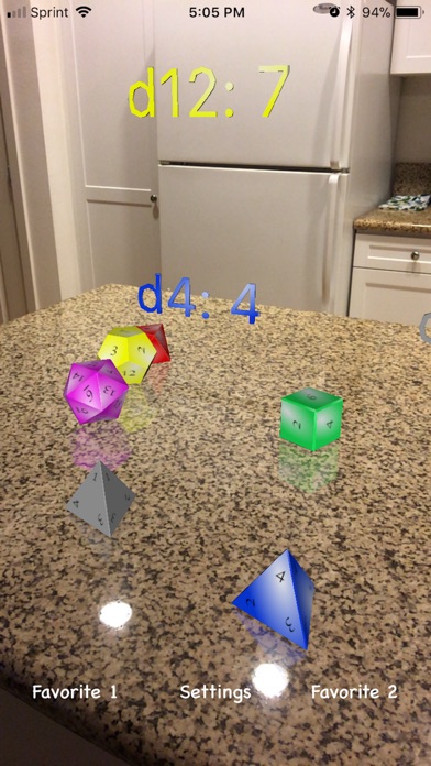 Dice Roller AR screenshot 2