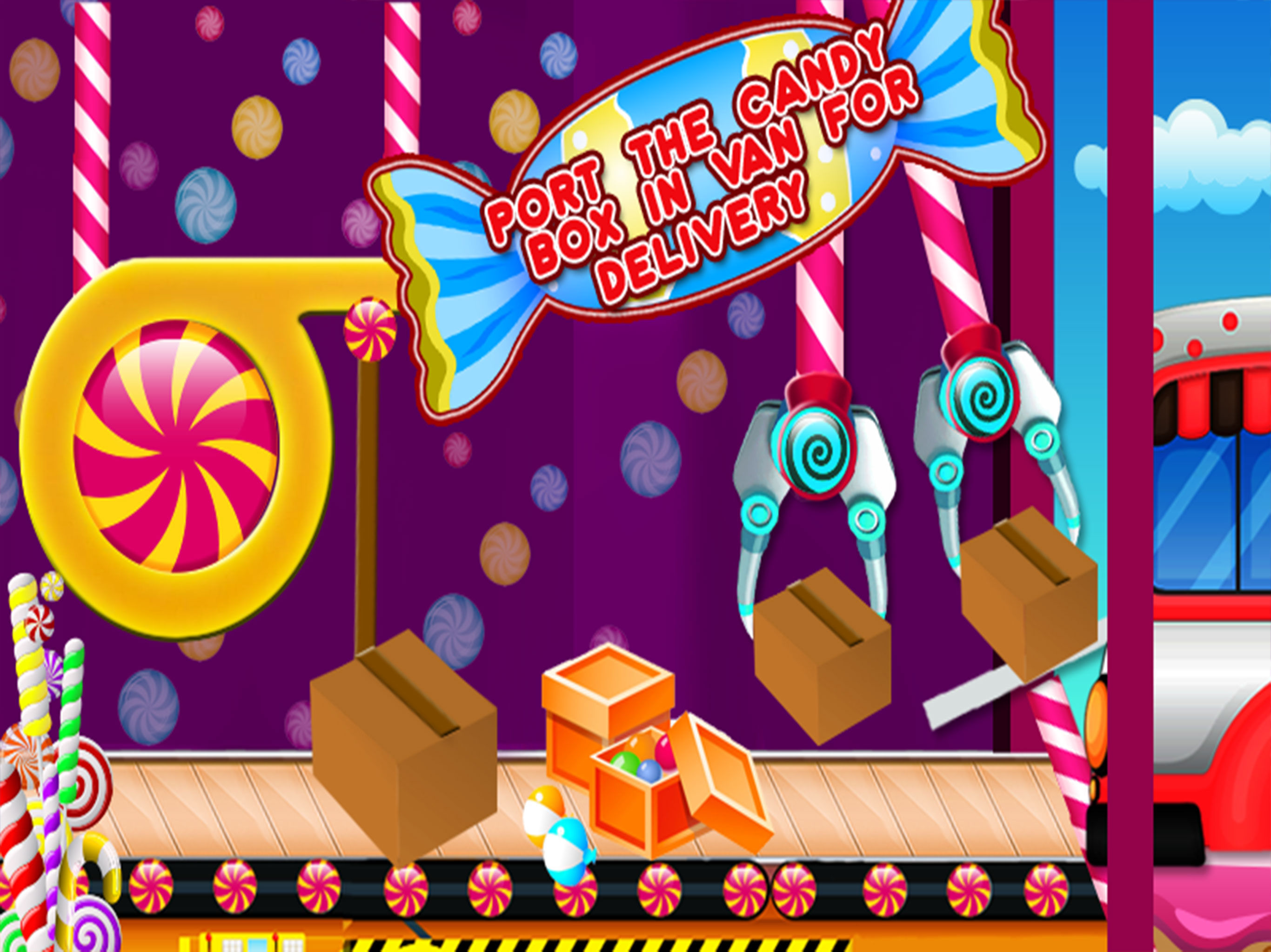 Sweet Candy Bubble Gum Factory