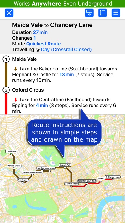 London Tube - Map and Route Planner by Zuti