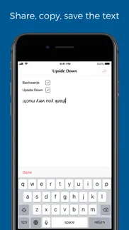 upside down text keyboard iphone resimleri 2