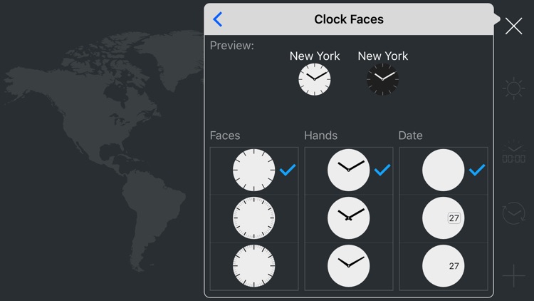 map:clock - World Map & Clock screenshot-8