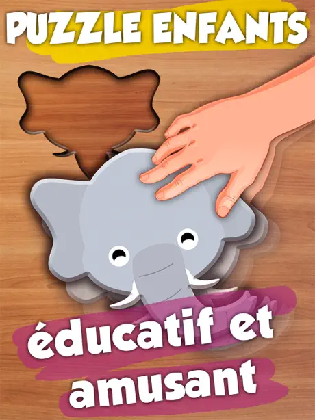 puzzle animal en bois - énigmes