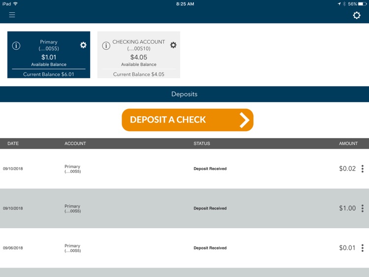 Atomic Credit Union for iPad screenshot-3