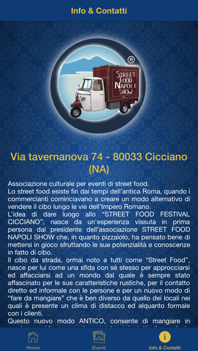 StreetFood NapoliShow screenshot 3