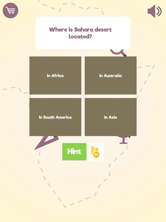 Geography: Quiz Game iPad screenshot 6 - Games app
