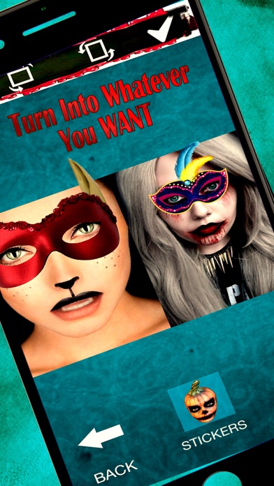 Scary Halloween Mask Maker Pro screenshot 2