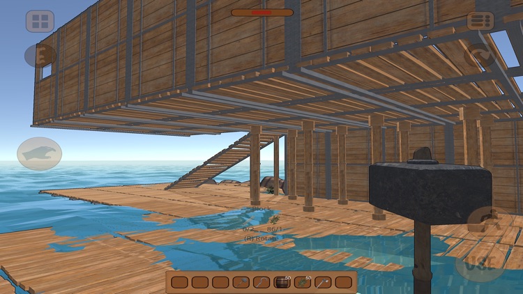 Deep Sea Raft Simulator by Rob Todd