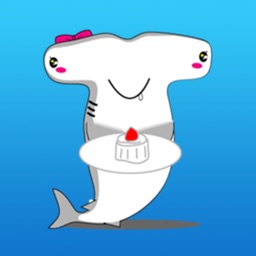 Funny Hammerhead Shark Sticker