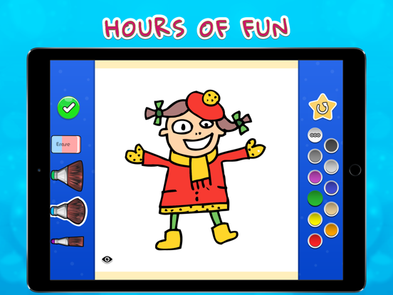 Coloring Your Xmas iPad screenshot 4 - Entertainment app