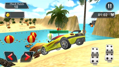 Floating Aqua Car Stunt screenshot 3