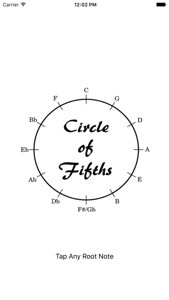 Circle of Fifths Music Theory screenshot #2 for iPhone