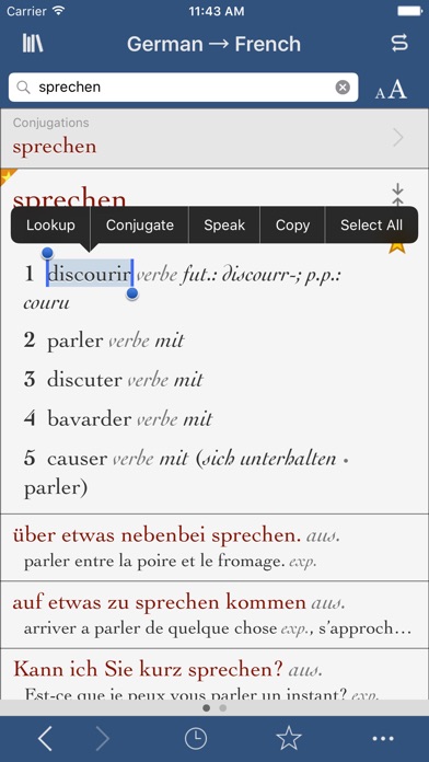 Ultralingua French-Ge... screenshot1