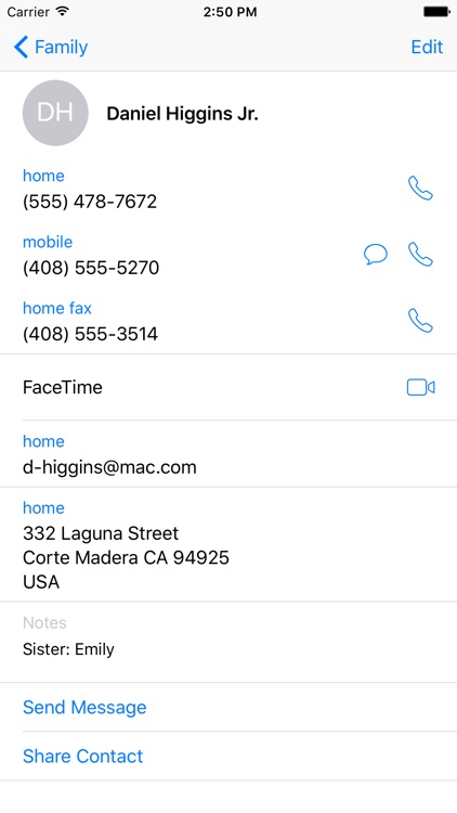 Contact Groups App screenshot-5