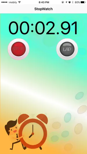 stopwatch(DM) screenshot 2