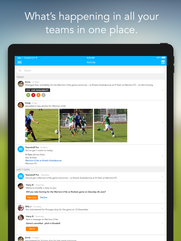 Screenshot #4 pour Teamstuff