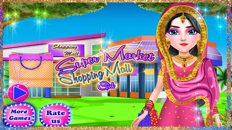 Supermarket Shopping Mall Girl